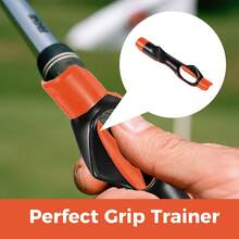 [Christmas And Thanksgiving Day]SKLZ Golf Grip Trainer - Enhance Grip Strength, Precision, And Swing Technique For Superior Golf Performance, Ideal For All Levels Of Play - trái cam - Xem 3