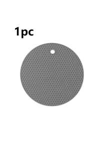 2pcs Heat Resistant Placemats, Non-Slip Silicone Trivet Mats For Hot Pots, Pans, Dishes, Suitable For Kitchen, Dining Table, Multipurpose Coasters