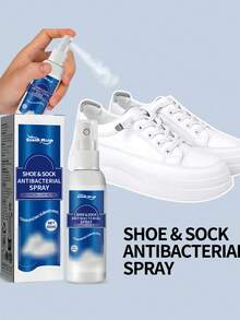 Deodorizing Spray - Instant Deodorizing For Shoes And Socks, Athlete's Foot Spray, Long-Lasting Freshness, Quick Drying, No Staining, For All Feet. Outdoor Natural Shoe Deodorizing Spray And Foot Odor Eliminator - Extra Strength - Eucalyptus Lemongrass Shoe Deodorizing Spray, Deodorant For Smelly Feet, Shoes And Sports Bags