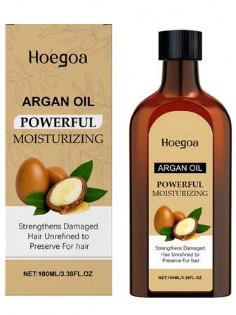 Argan Oil Hair Care Essential Oil, Moisturizing And Nourishing, Restoring Dry Hair Texture, Enhancing Hair Smoothness Without Greasiness