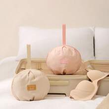 1pc Portable Polyester Fibre Bra Storage Bag, Travel Lightweight Underwear, Socks & Cosmetics Organiser, Homeware Luggage Organiser, Lingerie Storage Pouch, Daily Clothing Sorting Storage, Multi-Compartment Design, Suitable For Travel Luggage Storage, Wardrobe Clothing, Lingerie And Socks Organisation