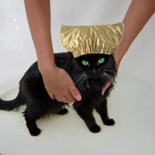 1pc Pet Shower Cap, Adjustable Dog Cat Ear Protection Accessories To Prevent Water Entering Ears, Bathing Supplies - Multicolor - View 4