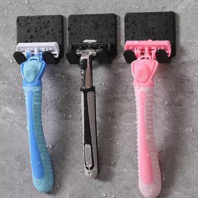 Bộ 2/4/6/8 giá treo máy cạo râu không cần khoan, móc treo dây nguồn, móc đựng quần áo và túi xách, giá treo máy cạo râu đa chức năng gắn tường: Giải pháp linh hoạt! Móc treo máy cạo râu bằng nhựa, giá treo máy cạo râu không cần khoan và móc treo điện thoại/túi xách.