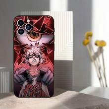 Funda de Teléfono Anime Hot G-Gachiakuta Compatible con  16,15,14,13,12,11 Plus,Pro Max,XS,X,XR,SE,Mini,8,7, Funda Negra de Silicona Suave, Funda Compatible con  17, Funda  17 Pro, Funda  17 Pro Max - z5 - Ver 10