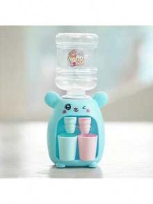 1pc Children's Educational Role-Playing Game - An Interesting Cartoon Small Battery Simulation Rabbit, Rabbit Or Pig Water Distribution Machine, Interactive Nozzle Between Children And Parents, A Cute Early Education Game - Multicolor - View 6