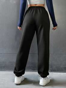 Customized Women's Sports Sweatpants - Custom Fleece Thickened Pants, Add Your Photo, Customize Two-Position Printing, Sweatpants Customization, Custom Autumn And Winter Sweatpants, Design Your Own Personalized Pants As A Gift For Girlfriends, Family, Yourself, Anniversary, Festival, Etc. Customized Gifts, Custom Pants, Custom Pattern Pants, Women's Pants