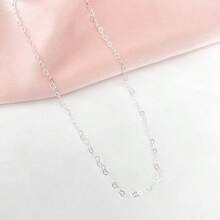 Women's Fashion Hollow Heart Pendant Necklace And Hollow Heart Choker Necklace - 銀色 - 查看 4