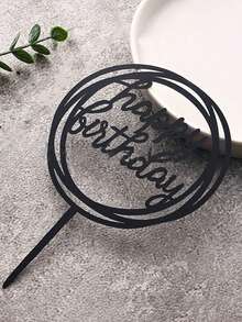 10 pièces Décorations de gâteau Toppers de gâteau d'anniversaire Grands cupcakes Décoration de gâteau de mariage Insertion de gâteau Décoration de fête