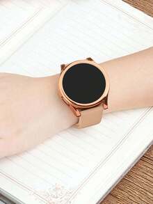 1 件玫瑰金/银色/黑色/粉色保护壳，适用于女款 Galaxy Watch 7/FE/6/5/4 系列 40mm 44mm/Watch 5 Pro 45 44mm/Watch6 43mm/Watch4 Classic 46mm，装饰性和保护性手表盖，带屏幕保护膜，智能手表的时尚配件 - 彩色 - 查看 12