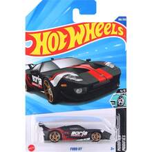 Hot Wheels 玩具车 1:64 比例车辆，用于玩耍或展示 Die-25C/25N 批量铸造汽车收藏仿真玩具，来自动画节目，用于玩耍或展示，宝马道奇捷豹卡车雪佛兰锥形摇晃器 C4982 小型车 GTC 收藏爱好者男孩礼物玩具车模型 1 件 - 彩色 - 查看 14
