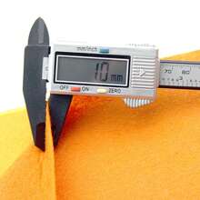 Set da 4 pezzi in tessuto di feltro con larghezza di 85cm/33,46 pollici, adatto per artigianato fai-da-te come bambole, cartelli promozionali, borse e vari altri articoli fatti a mano