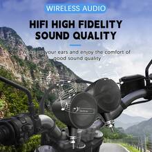 Sistema de audio para motocicleta, equipo de sonido de alta calidad para motocicletas, resistente al agua, fácil de instalar, excelente calidad