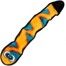 Outward Hound Durablez X-Large Nubby Snake Stuffing-Free Squeaky Plush Dog Toy For Puppies &Amp; Dogs - Interactive, Soft Yet Tough, No Mess, Jumbo Squeaker, Long-Lasting Play, 39 Inch, Orange - ColorF - View 1