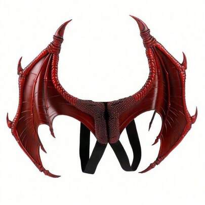 Halloween PU Foam Dragon Wings Carnival Carnival Masquerade Unisex Costume Devil Cosplay Dragon Wings