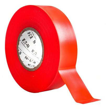Cinta De Aislar Roja 18 Metros / 1 Pieza Color Rojo