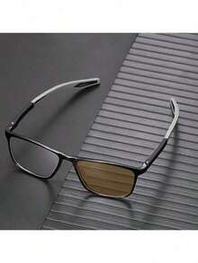 Gafas deportivas unisex que cambian de color, cuadradas, modernas, para negocios, exteriores, TR, cómodas, ultraligeras y antideslizantes, gafas para vacaciones. - Multicolor - Ver 13