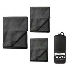 3pcs Superfine Fiber Quick-Drying Towels, Golf Towels, Golf Course Accessories, Soft And Comfortable Fitness Towels, Absorbent And Quick-Drying Outdoor Sports Towels, Suitable For Running, Fitness, Camping, Etc