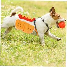 YARNOW Disfraz Divertido y Cálido De Perro Hot Dog para Mascotas Ropa Acogedora para Perros y Gatos S para Fiestas y Ocasiones Especiales - coloresvariados - Ver 7