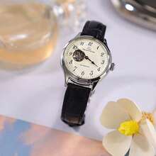 Orient Damen Mechanische Uhr RE-ND0007S00B - Weißes Zifferblatt, Edelstahlgehäuse, Business Eleganz, perfekt für den täglichen Gebrauch - Weiss - Übersicht 3