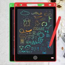 2 Stücke 8,5 Zoll LCD Schreibtafel, mit Farbbildschirm zum Zeichnen und Stift - batteriebetriebenes Lernbrett, ideal als Weihnachts-, Halloween- oder Thanksgiving-Geschenk, interaktives Lernwerkzeug, lebendiges Design, robuste Konstruktion