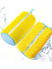 1 قطعة كيس غسيل أحذية متين، يناسب جميع أنواع الأحذية - إغلاق سحاب بوليستر قوي، بطانة داخلية فاخرة تحمي كيس الغسيل، قابل لإعادة الاستخدام، مناسب للأحذية الرياضية والكاجوال