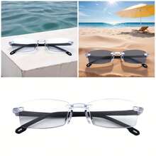 Smart Glasses, Auto Focus And Zoom - Blue Light Blocking Computer/Reading Glasses, Auto Near/Far Vision Correction, Lightweight Modern Frame, Suitable For Digital Screens, Driving, - Compatible With Smartphones/Tablets/Laptops - Unisex, Screen Time Protection, Fashionable Glasses, Advanced Lenses, Vision Support, Office Workers - 1 - View 7
