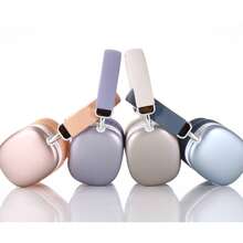 Wireless Headphones, Adjustable & Comfortable Headphones,Bluetooth 5.3 Headband - 珊瑚橙 - 查看 4