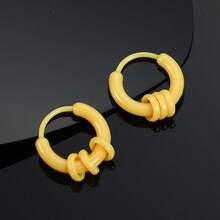 1 对简约小树脂耳塞，2 件/4 件套装（防过敏） - 彩色 - 查看 10