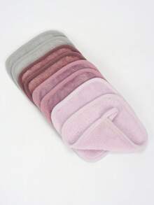 1414 Reusable Makeup Remover Pads, 4/8/12pcs, Machine Washable Cleansing Tool, Suitable For Face Washing, Makeup Removal, All Skin Types - Multicolor - View 22