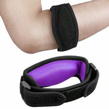 Adjustable Elbow Pads With Dual Compression Straps And Breathable Mesh Fabric Design Suitable For Tennis Golf Baseball And Badminton - Multicolor - View 5