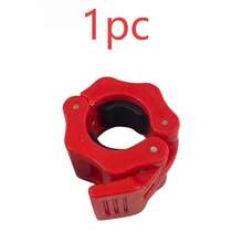 25/50毫米健身杠铃夹六角稳定哑铃旋转锁塑料通用杠铃夹力量训练 - 彩色 - 查看 9