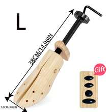 1 pièce Supports en bois multi-usages pour chaussures, élargisseur de chaussures durable, supports antidérapants pour hommes et femmes