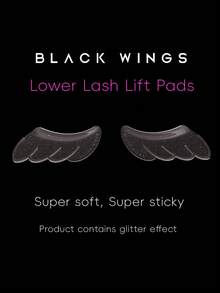 BLACKWINGS 1 对可重复使用的睫毛提升套装，包括睫毛烫发垫、硅胶睫毛提升垫、睫毛夹、涂抹器、睫毛提升工具、睫毛烫发垫、硅胶睫毛提升垫、睫毛夹、涂抹器、睫毛提升工具、睫毛提升烫发套装、硅胶睫毛夹、睫毛提升杆、化妆美容工具、化妆配件、可重复使用的睫毛提升垫 - 彩色 - 查看 9