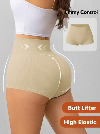 Pantalones cortos de yoga para mujer, cintura alta sexy, elástico, pantalones cortos para ejercicio y entrenamiento