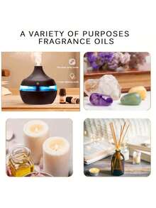 3pcs Aromatherapy Essential Oil Set / 1pc Essential Oil / 1pc Aroma Diffuser, Lavender, Rose, Lemon Etc. 10ml Natural Fragrance Therapy Oils, Suitable For DIY Fragrance Plaster Crafts, Scented Candles, Soaps, Humidifiers; Ideal For Birthday, Graduation Gifts, For Relaxation And Mood Improvement, Suitable For Bedroom, Study, Living Room