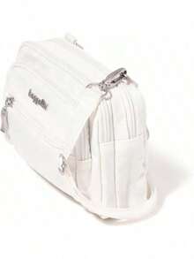 Baggallini Triple Zip Small Crossbody Bag - 白色 - 查看 8