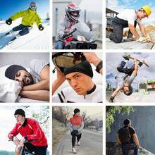 1Pc Women Elastic Turban Beanie Soft Cotton Bonnet Muslim Hijabs Head Wrap Chemo Hat