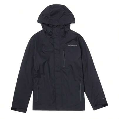 Columbia Chaqueta cortavientos con capucha Ten Trails GB, OMNI-TECH, chaqueta deportiva casual para hombres, XE4287010