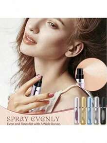 1pc/3pcs/4pcs Travel Perfume Bottle, 5ML Refillable Travel Sprayer, Travel Size Perfume Refill Bottleand Pocket Perfume Dispenser, Travel Bottle And Atomizer Sprayer For Cologne Perfume Holiday Essentials Holiday Travel Essentials Travel Bag Travel Accessories Travel Must Haves Beach Vacation Summer School Accessories Back To School Supplies Stuff