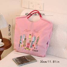 New Arrival Cross-Border Japanese Style Embroidered Shoulder Bag, Niche Design Versatile Commuter Large Capacity Casual Crossbody Bag For Women