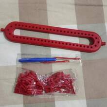 1 套针织机套件：DIY 针织板织机、围巾针织机、缝纫配件 - 易于使用、富有创意、手工制作