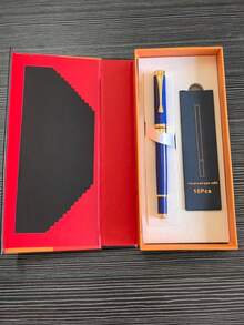 [Customization] Offer 1pc High Quality Customized Ballpoint Pen, With 1pc Gift Box Pocket Clip - Smooth Writing, Refillable Midi, Elegant Gift Box, 5pcs Extra Refills, Personalized Business Gift - Unique, Thoughtful For Colleagues, Friends, Family, Christmas, Father's Day, Thanksgiving, Back To School, For For University, High School Senior High School Students, College Students, University Students, Freshman, Sophomore, Underclassmen, Season Picks, Office & School Supplies, Customized Ballpoint Pens,Office Decor - Multicolor - View 114