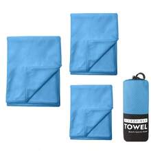 3pcs Superfine Fiber Quick-Drying Towels, Golf Towels, Golf Course Accessories, Soft And Comfortable Fitness Towels, Absorbent And Quick-Drying Outdoor Sports Towels, Suitable For Running, Fitness, Camping, Etc
