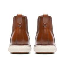 Men's Chelsea Boots Slip On Comfort Leather Casual Shoes - 棕色 - 查看 4