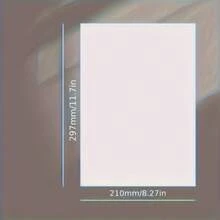 50/100张A4纸打印纸复印纸草稿纸白纸办公用品打印纸 - 彩色 - 查看 3