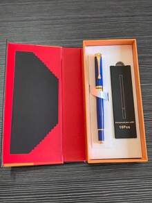 [Customization] Offer 1pc High Quality Customized Ballpoint Pen, With 1pc Gift Box Pocket Clip - Smooth Writing, Refillable Midi, Elegant Gift Box, 5pcs Extra Refills, Personalized Business Gift - Unique, Thoughtful For Colleagues, Friends, Family, Christmas, Father's Day, Thanksgiving, Back To School, For For University, High School Senior High School Students, College Students, University Students, Freshman, Sophomore, Underclassmen, Season Picks, Office & School Supplies, Customized Ballpoint Pens,Office Decor - Multicolor - View 117