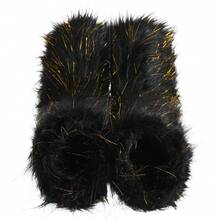 Botas de nieve de lujo para mujer - Gruesas y cálidas con forro de piel sintética en estilo de media pantorrilla