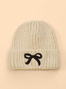 1 pieza Gorro de punto con doble pompón de animal de dibujos animados para niños, gorro de punto súper adorable y cálido para niños y niñas pequeños, adecuado para uso al aire libre en otoño/invierno, gran regalo para cumpleaños y festividades - Multicolor - Ver 11