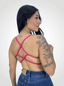 3-Piece Fitness And Casual Wrap Top Kit In Foreign Fashion - màu đen - Xem 6