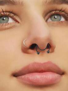 Inel de sept fals, piercing pentru sept fals, inele de nas pentru sept fals, inele de nas fals, inel de nas fals pentru sept, inel de nas fals pentru sept, clip pe sept, inel de nas, piercing pentru sept fals, cerc pentru sept fals, bijuterii pentru sept fals